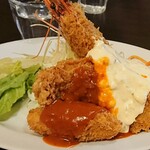 スピカ - ミックスフライランチ1,180円