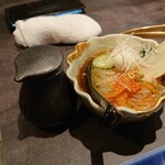 Yakiniku Kappou Aiko - 選べるスープ・麺で、もう1つは盛岡冷麺