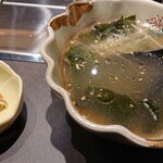 Yakiniku Kappou Aiko - 選べるスープ・麺から、わかめスープ