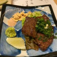 あまの - お肉は国産牛ヒレの焼肉です。
                 