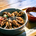 鳥羽風土 - 牡蠣唐しらす丼
