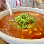 広島風冷しつけ麺・楽 - 冬季限定　酸辣湯麺