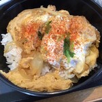 Ajinosato Isshin - カツ丼と味噌らーめんセット1,000円