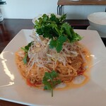 龍潭酒家 - 汁なし担々麺（大盛）