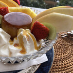 킨코우도우 커피 - カラメルはセルフで絡める