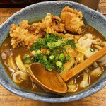 ゆうすけ - とり天カレーうどん