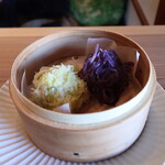 さじこよみ - 2色のキャベツの焼売