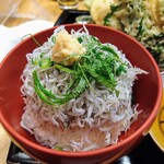 秋本 - 釜あげシラスミニ丼