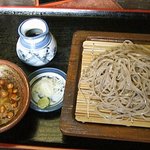 蕎麦喰い処 利めい庵 - 利めい庵 「なめこおろしそば」