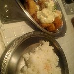 太陽カフェ - 白身魚とカリフラワーのフライランチ\880