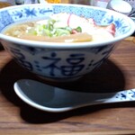 境の麺工房 - 多治見で仕入れたドンブリとレンゲ
