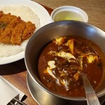 ビストロミナミヤ - ルータイプのカレー「ロースカツカレー」