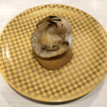 Uobei - ジャンボ蒸しホタテバター醤油炙り¥160
