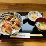 Anagono Daikou - 煮穴子と焼あなご丼　１９５０円
