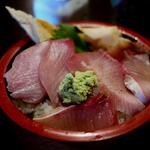 かわしま寿司 - ワラサ丼５００円
