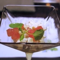 凛庭 - 帆立貝柱のタルタル　レムラード