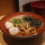 こころや - 稲庭うどん 揚げ餅大なめこおろし