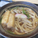 Sanuki udon mugifuku - 味噌煮込みうどん（税込 860円）評価＝◯