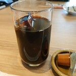 廻転寿司 CHOJIRO - 冬のおすすめランチのアイスコーヒー