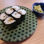 Kaitenzushi Choujirou - すぐき巻、270円。