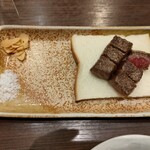 焼肉・鉄板焼ステーキ 橘通りミヤチクAPAS - 肉