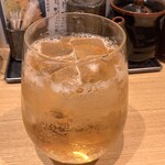 とんかつ けい太 - ジンジャーハイボールd(￣ ￣)