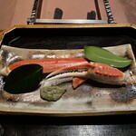 高台寺 和久傳 - 浜茹での蟹