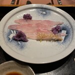 高台寺 和久傳 - 白甘鯛のお造り