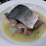 ル・ミストラル - 鯖　サフランのソース？