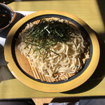 小代 行川庵 - お蕎麦だけをアップで。蕎麦の風味はそれ程強く無いです。