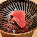 匠 進吾 - メジマグロわさび和え