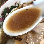 与作ラーメン - 味噌チャーシューメン　スープアップ