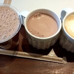 HOTEL Chocolat. - チョコドリンクアイス、ホット、カフェラテ