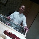 鮨の間 - 大将の野間ちゃん