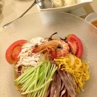 礼華 - 五目冷やし麺＆海老入り水餃子