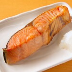 Grilled wild pickled salmon