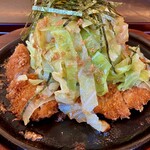 Suzuya - とんかつ茶漬け大1930円ニンニク生姜醤油味