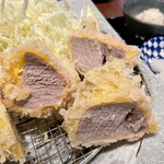 とんかつ わか葉 - 鹿児島産ゆず豚　ヒレカツ定食