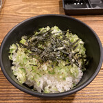 七輪焼肉 安安 - カルビ専用ご飯
