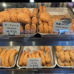 大野屋牛肉店 - 店頭│男爵コロッケ@税込180円