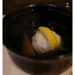 日本料理 花月 - 椀物・帆立真丈