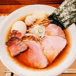 Homemade Ramen 麦苗 - 醤油　特上トッピング