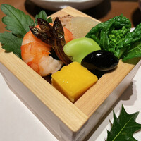 和食 國見 - お通しです。彩り豊かで最高です。
