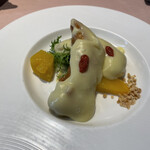 中国料理 旬輝 - 飲茶ランチのエビマヨ。ソースが旨い！エビもプリップリ