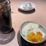 中国料理 旬輝 - 杏仁豆腐とコーヒーはサービスしてもらいました♪