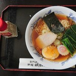 松川温泉　峡雲荘 - 中華そば