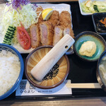Tonkatsu Hirayoshi - 牡蠣とヒレカツ定食