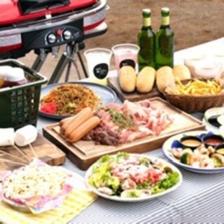 [Empty-handed BBQ] Enjoy a BBQ in the middle of nature in Tokyo♪