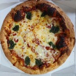 ピザハット - 料理写真:ピザハットマルゲリータMサイズ
通常1,990円が生活応援セールで590円→アプリ注文でさらに5%offの560円