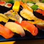 すしざんまい - こころ粋（大名椀付）